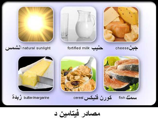 مصادر فيتامين د - كيفية الحصول عي فيتامين د 5528