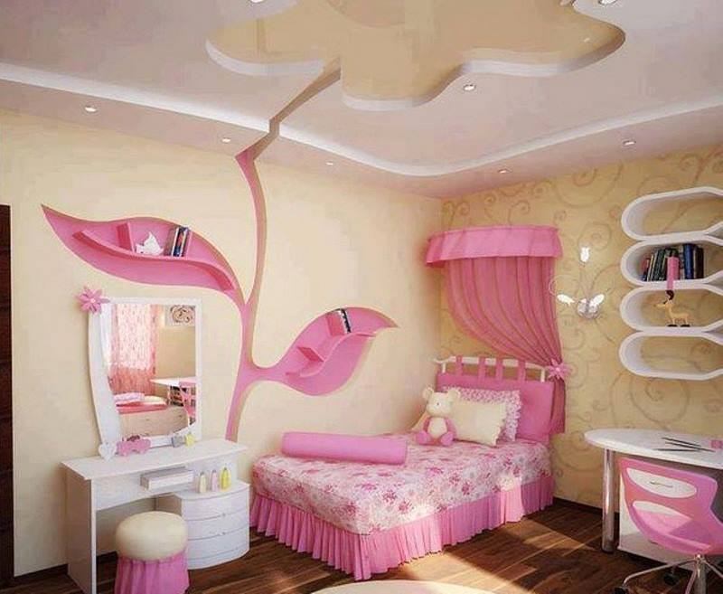 ديكورات غرف نوم بنات , افكار مجنونة لغرف البنات
