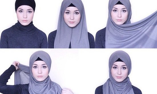 صور لفات حجاب , اشيك لفات الطرح