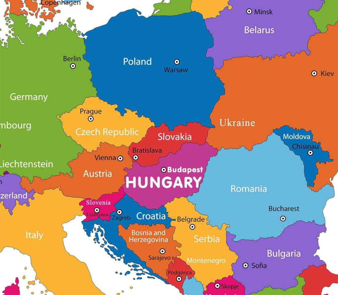اين تقع هنغاريا