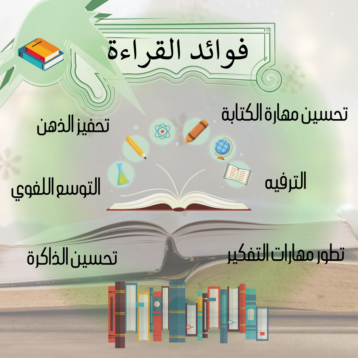 شعر عن القراءة