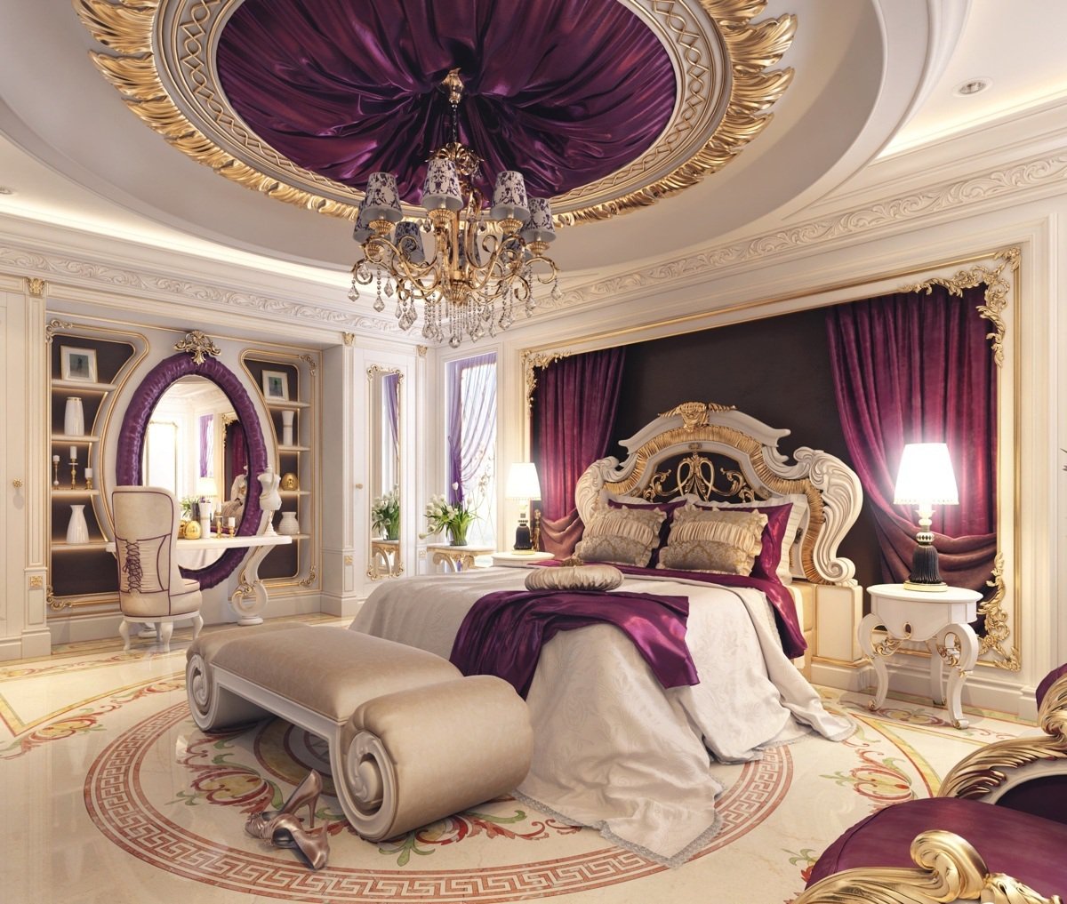 اجمل غرف النوم , كاتلوج اوض نوم خرافية الجمال